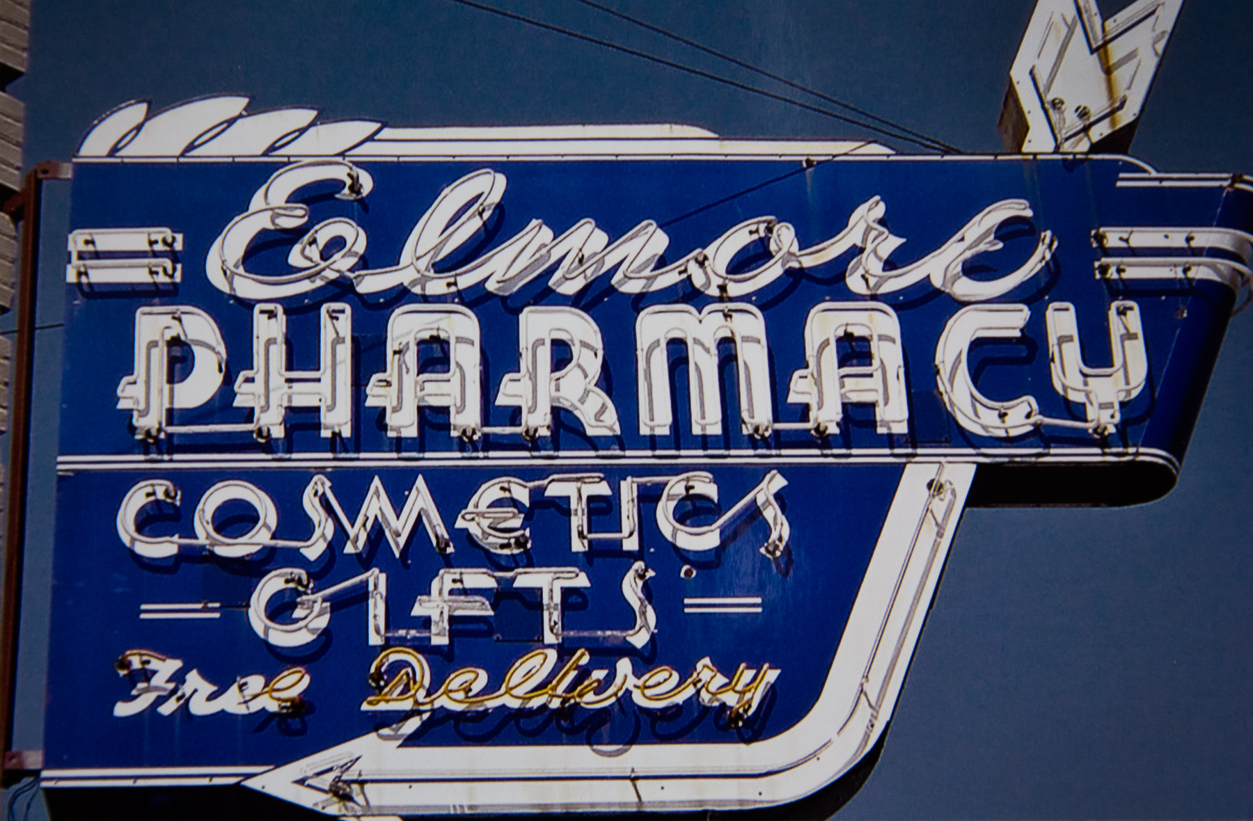 1990's Elmore Pharmacy's Iconic Sign